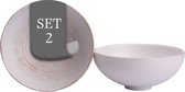Costa Nova Vermont Schaal 19 cm 2 stuks