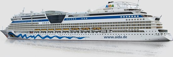SIKU 1720 Aidaluna Cruiseschip
