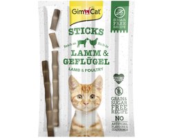 GimCat Sticks Gevogelte & Lam 4 stuks