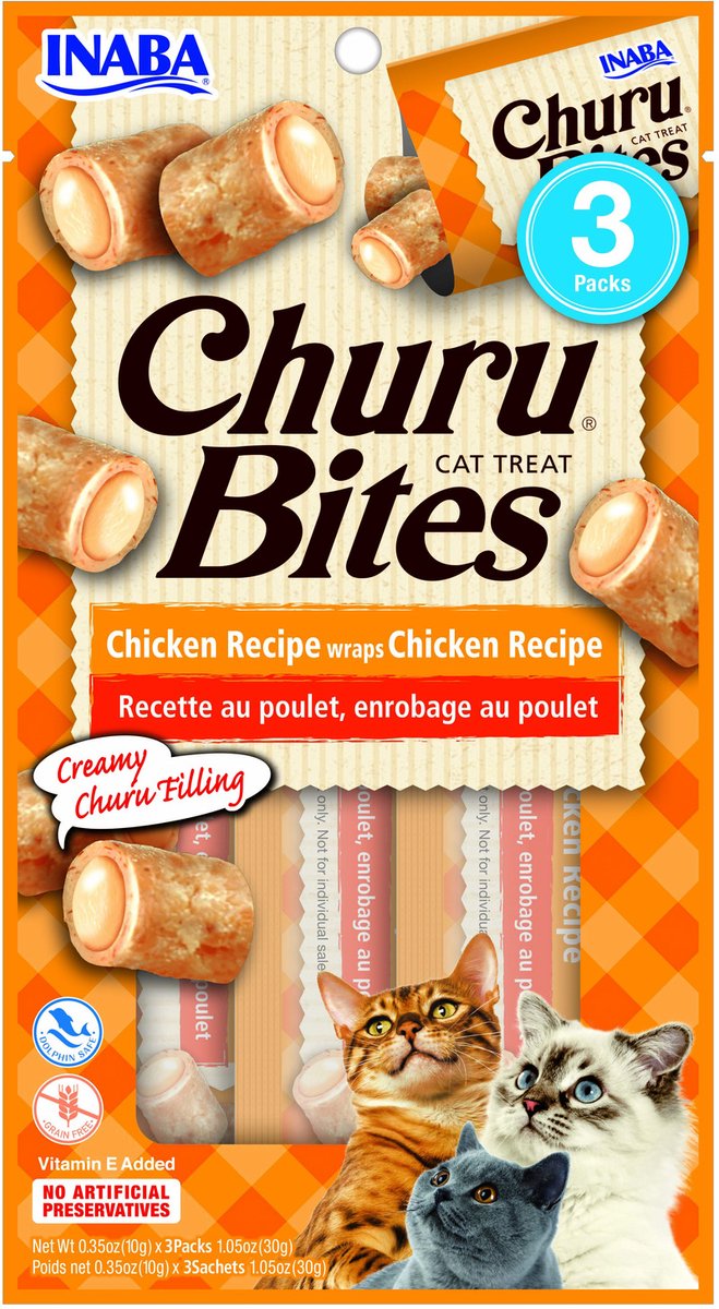 Inaba Ciao Churu Bites kip kattensnack 9 x 10 g