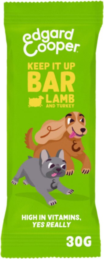 Edgard & Cooper Bar 30 g - Hondensnacks - Lam