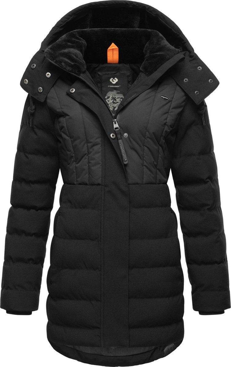 Ragwear Dames winterjas Ashanta Block
