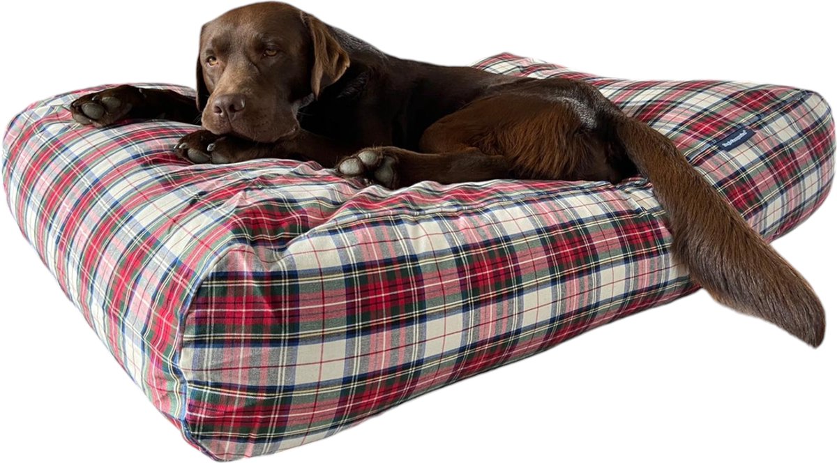 Dog's Companion Hondenkussen / Hondenbed - XL - 140 x 95 cm - Dress Stewart