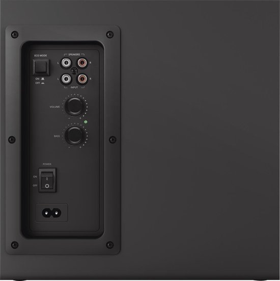 Trust Yuri - PC Speaker set - 2.1 speakerset - 2 bureau speakers + subwoofer - 3.5mm aansluiting - Zwart