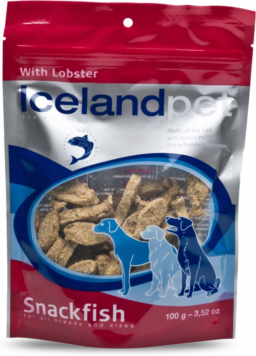 Icelandpet Dog Treat - Hondensnacks - Kreeft 100 g