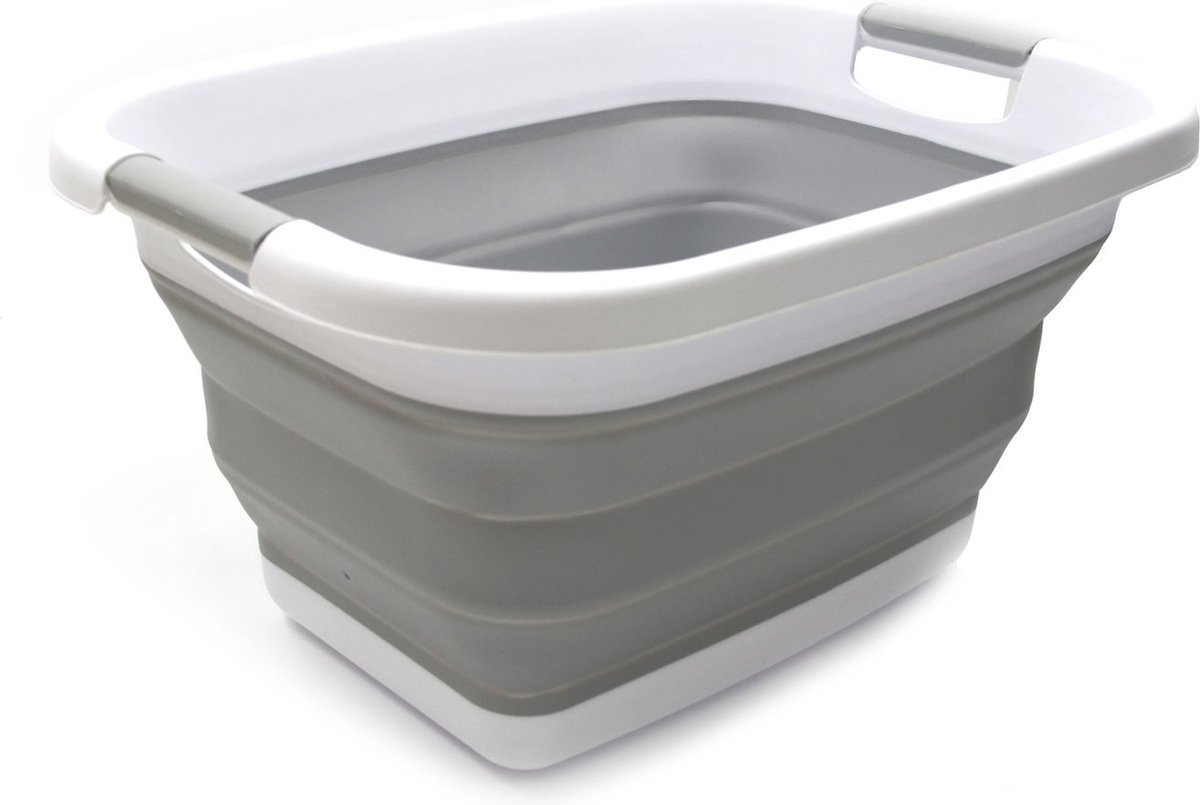 Goedkoopste Goodivery ® Ruimtebesparende Opvouwbare Wasmand en Opbergoplossing met Comfortabele Handgrepen