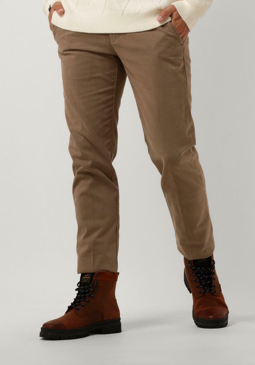 Vanguard V12 Chino Duo Moleskin Broeken Heren - Beige - Maat 31/34
