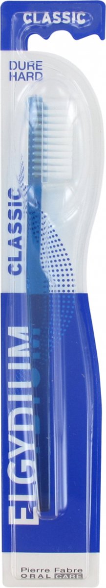 Goedkoopste Elgydium Klassieke Harde Tandenborstel (Kleur Blauw
