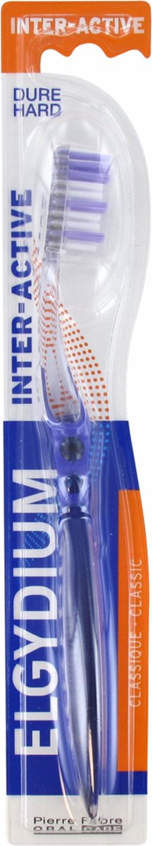 Goedkoopste Elgydium Inter-Actieve Harde Tandenborstel (Kleur Violet