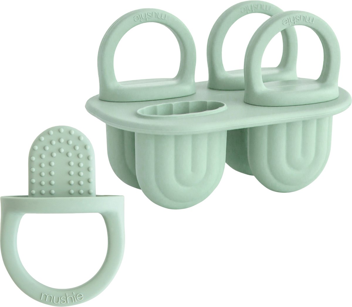 Goedkoopste Mushie Ijsjes Tray Cambridge Blue