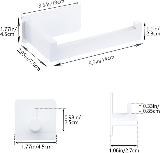 Bulk Hardware Merriway BH03999 Bankbiljettenhouder, kunststof