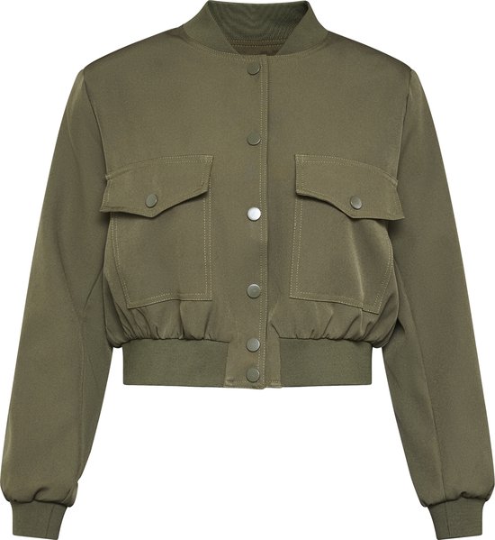 SISTERS POINT Garwin-ja - Dames Jas - Khaki Green - Maat XL