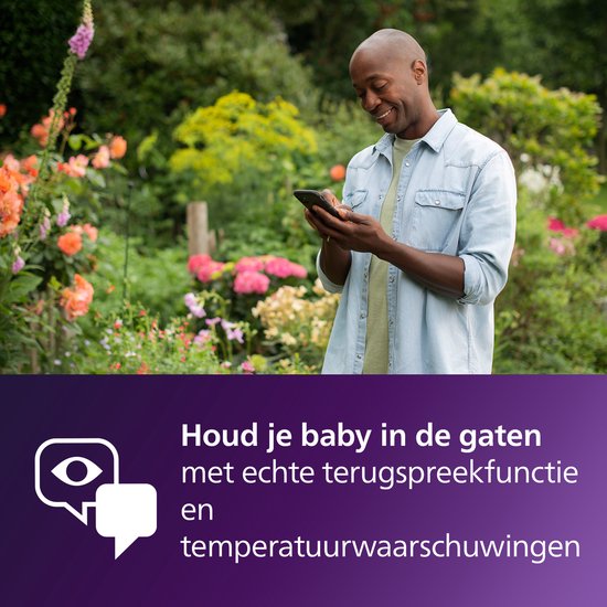 Philips Avent Connected SCD923/26 Beeldbabyfoon - Babyfoon met camera en app
