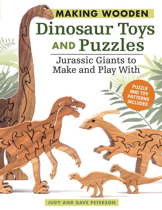 Making Wooden Dinosaur Toys and Puzzles - cover