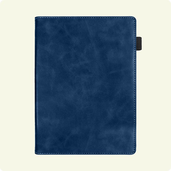 Hoesje Geschikt voor Kobo Clara BW Hoes Leren Case Sleep Cover Leer Met Screenprotector - Hoes Geschikt voor Kobo Clara BW Hoesje E-reader Leer - Donkerblauw van Hoesje  — afbeelding 5