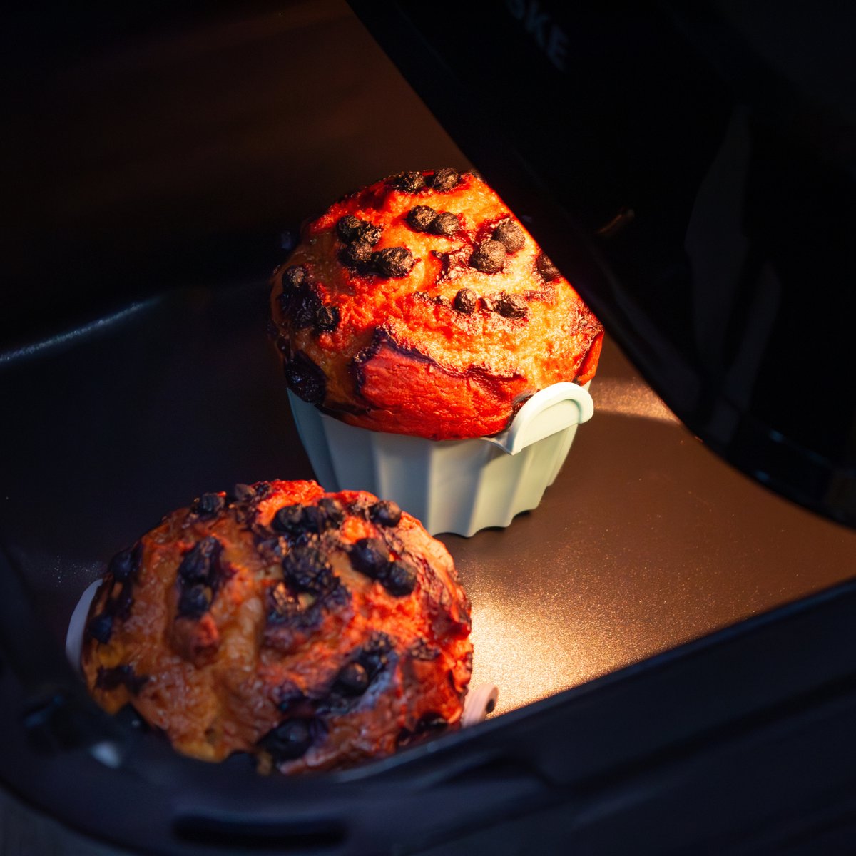 Keukenvriend Airfryer Bakjes Siliconen set - 6 stuks - Airfryer Accessoires siliconen - Verschillende formaten - Blauw - Heteluchtoven — afbeelding 4