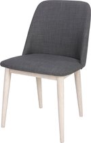 Set van 2 Cat eetkamerstoel antracietgrijs.
