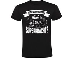 Ik ben Accountant Heren T-shirt - boekhouden - adviseur - administratie - cadeau - shirt