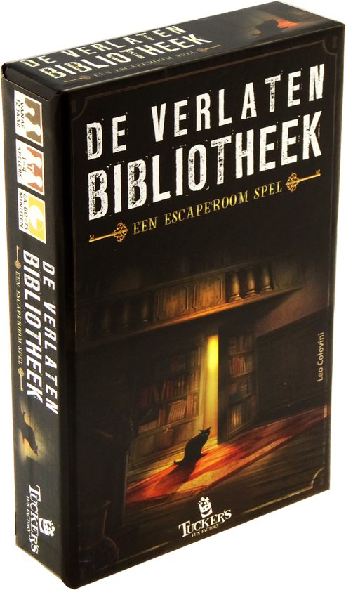 De Verlaten Bibliotheek - Non-destructief Puzzel-escapespel