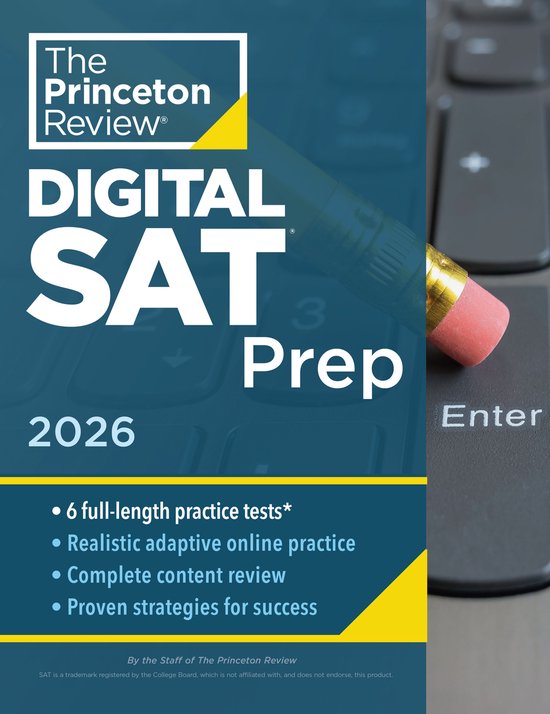 College Test Preparation- Princeton Review Digital SAT Prep, ... - cover