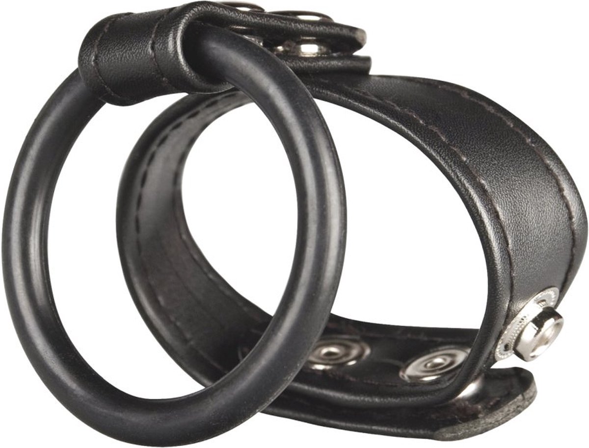 Blue Line Dual Stamina Ring Black OS