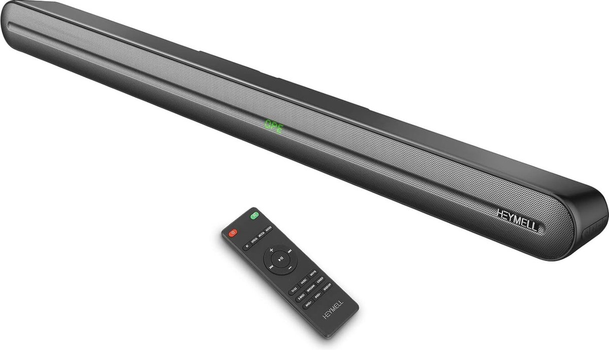 150W 2.0ch Soundbar met Ingebouwde Subwoofer - 3D Surround Geluid voor TV