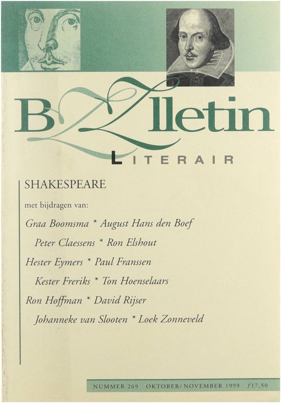 9789055016556 - 269 William Shakespeare Bzzlletin