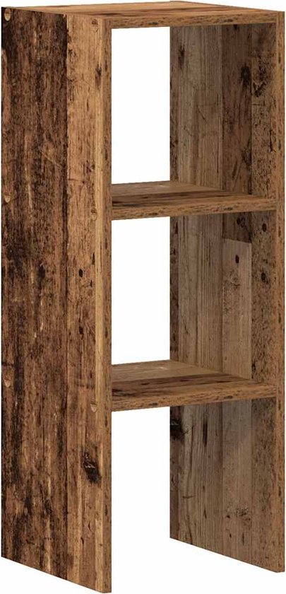 VidaXL Speakerstandaards 2 St 30x30x80 cm Bewerkt Hout Grijs Sonoma, Luidspreker Standaard Voor Boxen