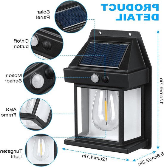LED buitenwandlamp Cremona 8 cm antraciet