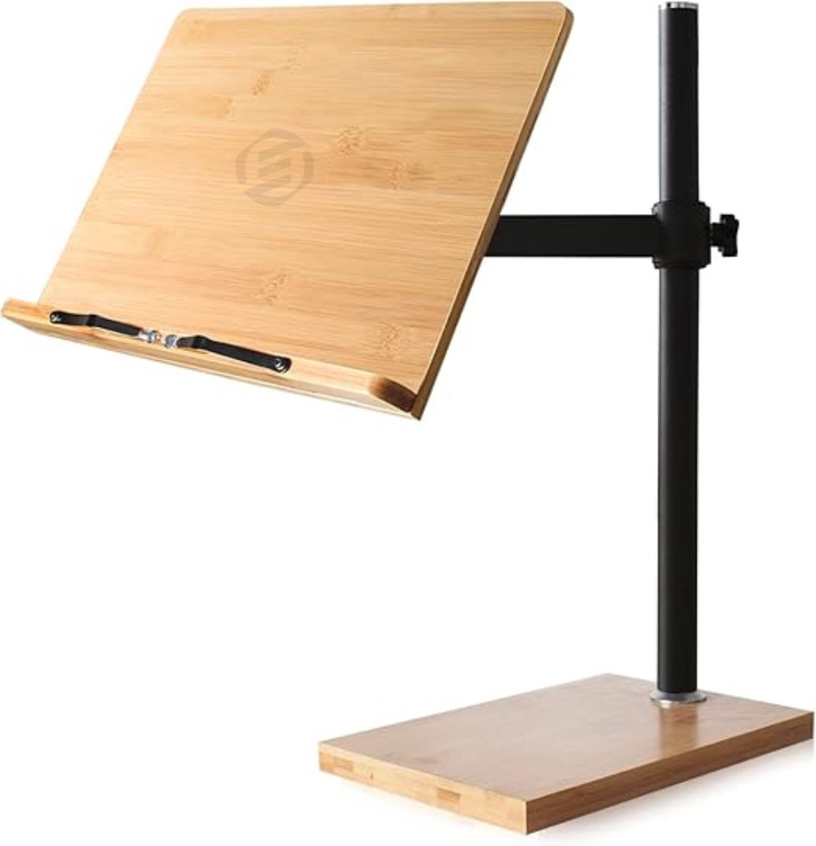 Equivera Boekenstandaard - Boekensteun - Boekenhouder - Boeken Standaard - Leesstandaard - Book holder Bruin