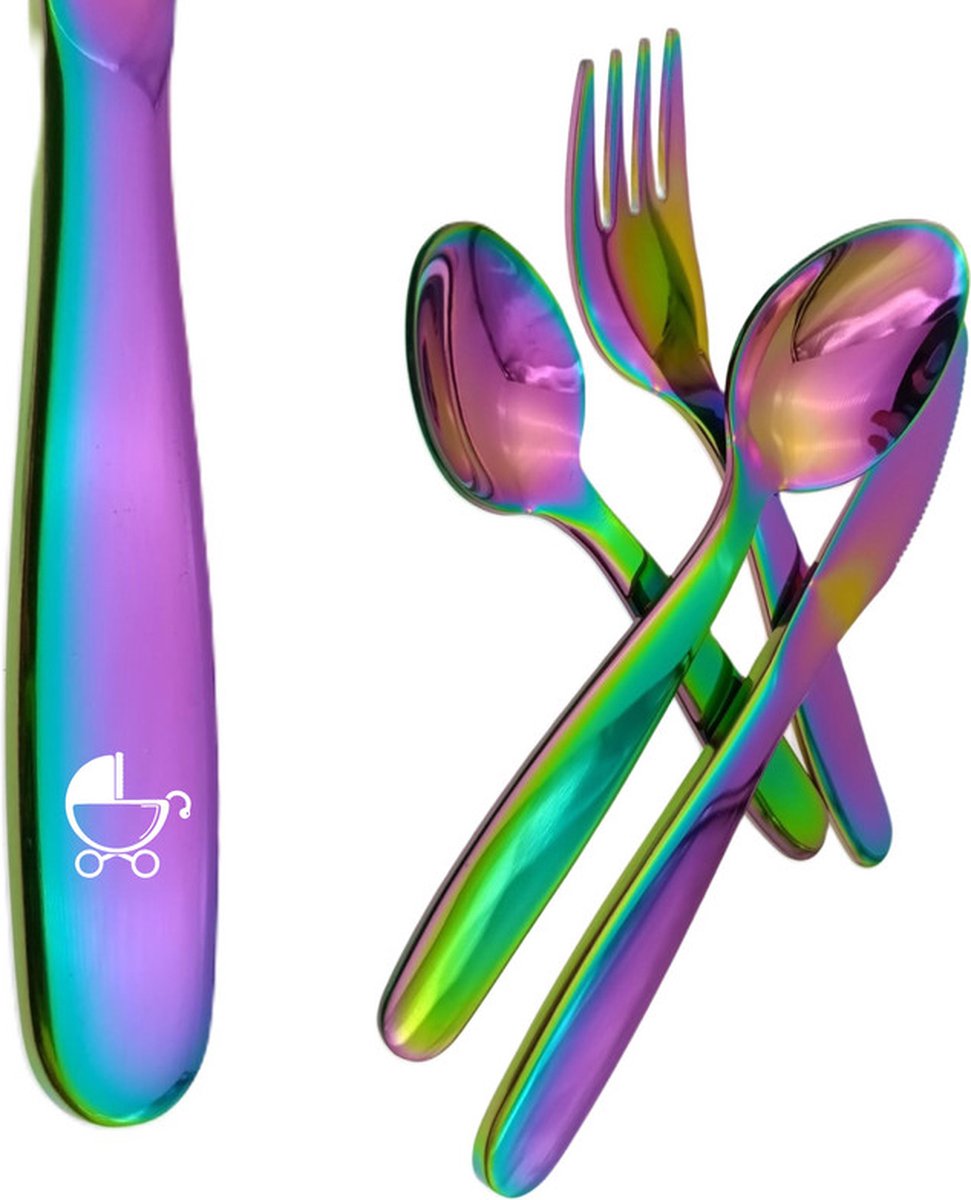 Goedkoopste Kinderbestek Met Gravering - Olie - Kinderwagen