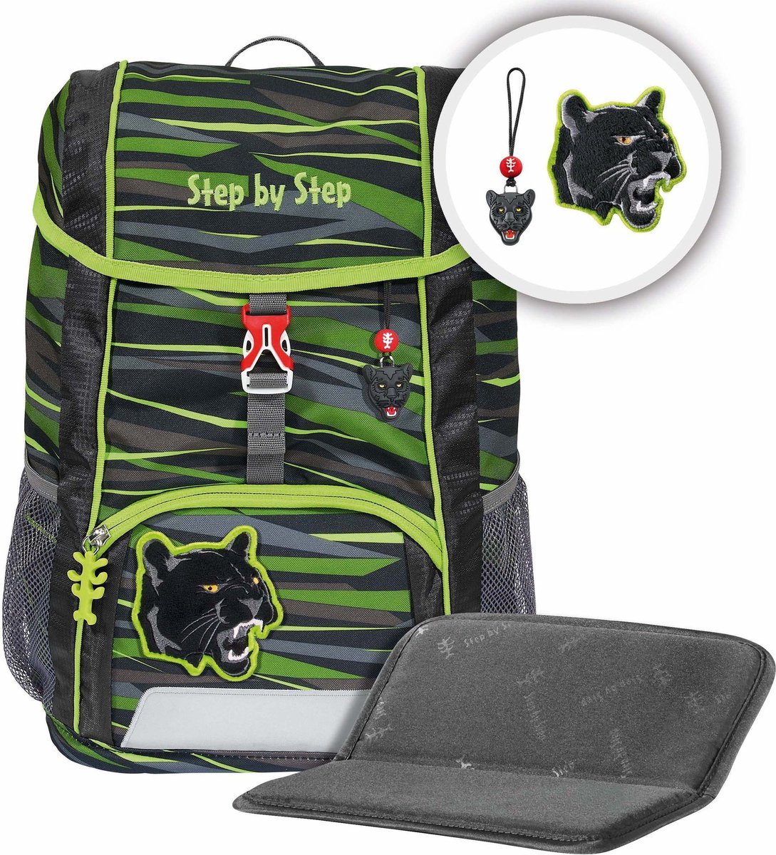 Step by Step Vrije tijd rugzak Rugzak KID Backpack-Set 13L Ninja Yuma Veelkleurig