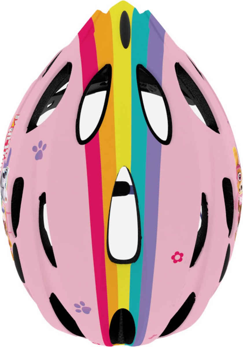 Casque Vélo Paw Patrol Girl – Rose, Skye/Liberty/Everest, PVC Et EPS, Taille 52-56cm, Conforme EN1078, Poids 260g