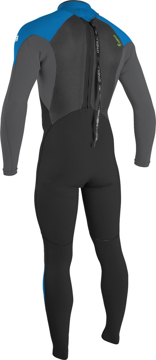 2025 O'Neill Youth Epic 3/2mm Rug Ritssluiting Gbs Wetsuit - Bla