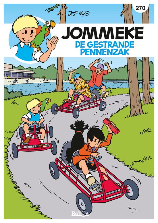 Foto: Jommeke strip 270 de gestrande pennenzak