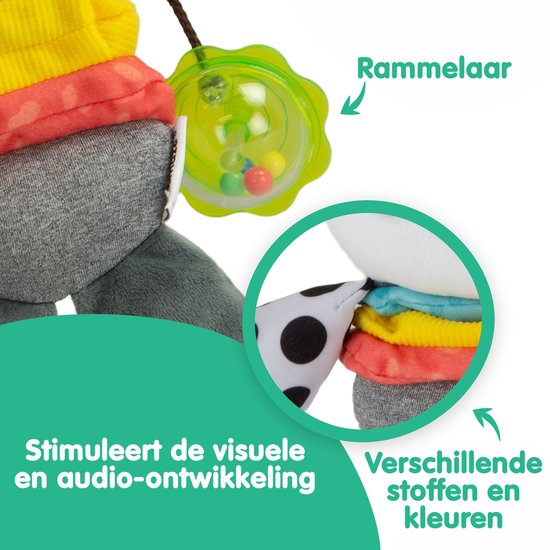 Lamaze Millie de Kat - Educatief babyspeelgoed - Spelen en ontdekken - Knuffel van Lamaze — afbeelding 4