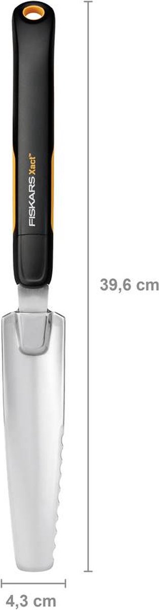 Fiskars Xact Désherbeur - Couteau désherbeur - Poignée Softgrip