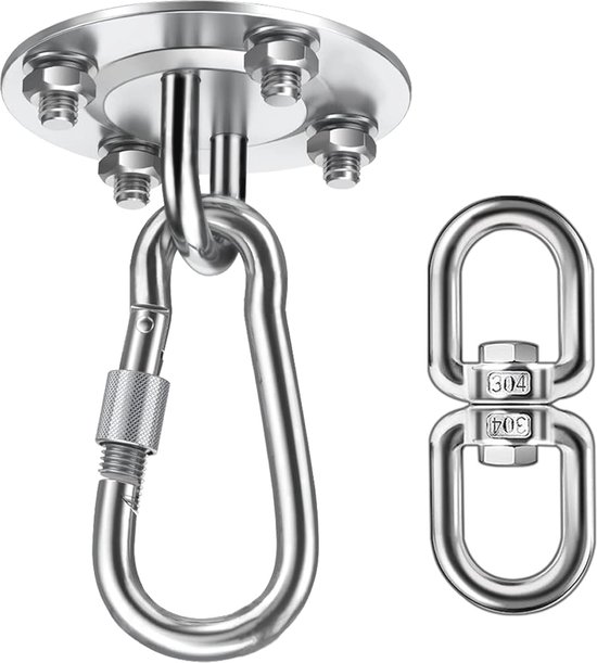 Ksvaye 6 Stuks D-Ring Sjorring, Opbouwring, Sjorring Sjorren, Sjoroog, Cargo Sjorren Ringen