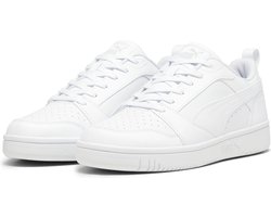 PUMA Rebound v6 Low Unisex Sneakers - PUMA White-Cool Light Gray