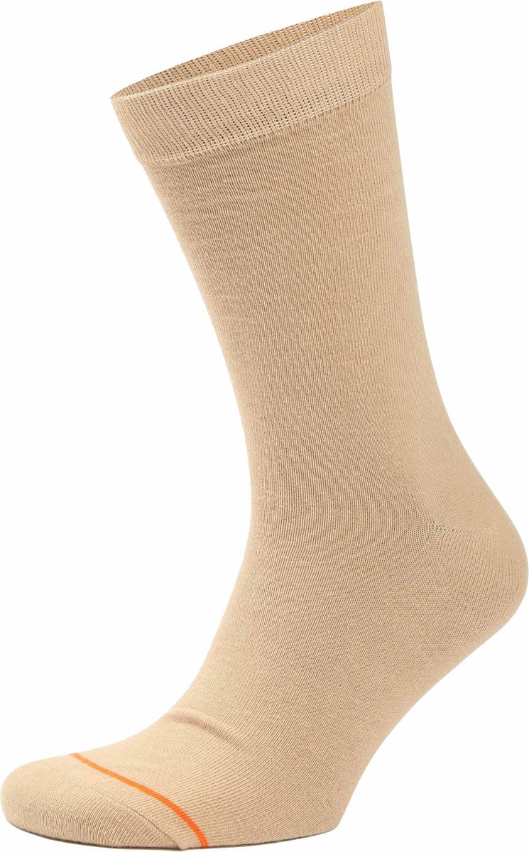 Suitable Sokken Bio Beige - Maat 42-46 - Heren - Halfhoge sokken
