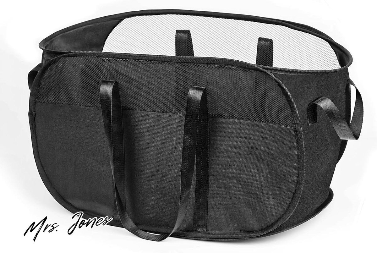 Panier à Linge Pliable Suspendu Grande Capacité Peu Encombrant