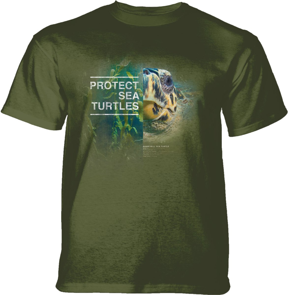 T-shirt Protect Turtle Green XL