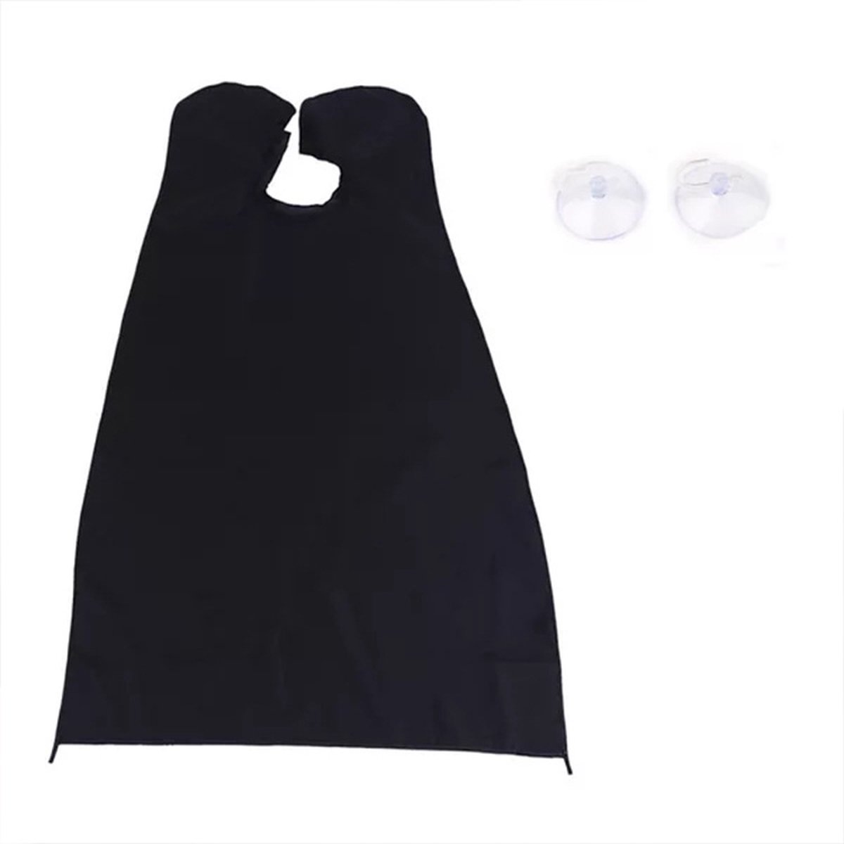 Goedkoopste Baardschort - Zwart - Beard Bib - Scheerschort - Haarknipsels Catcher - Grooming Cape - Scheren Kappers Doek - polyester vezels - Verzorgingsaccessoires - Inclusief Zuignappen - zwart