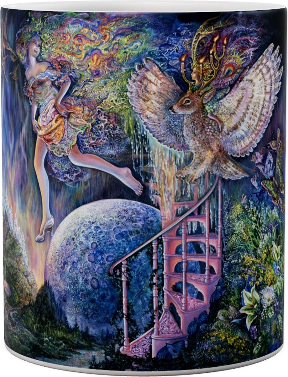 Josephine Wall Fantasy Art - Over The Moon - Mok 440ml 440
