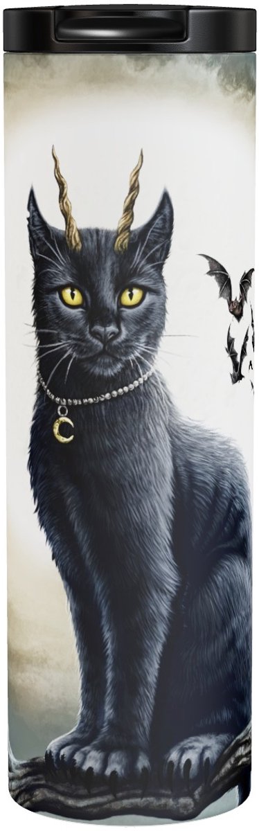 Zwarte Kat Vleermuis Moonlight Black Cat - Thermosbeker 500