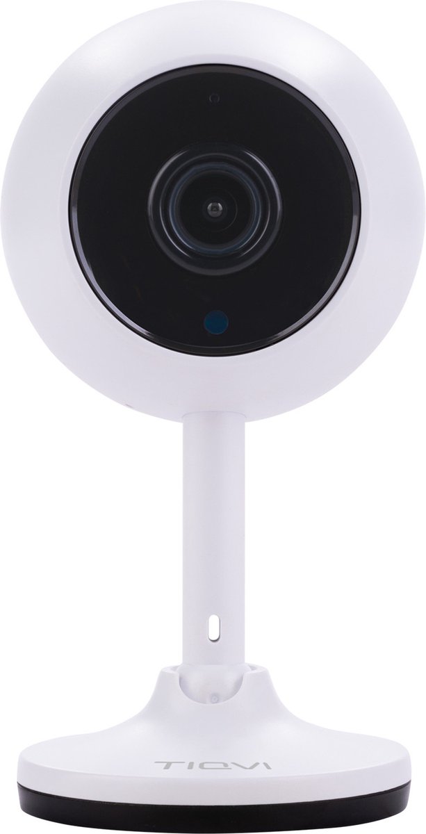 Tiqvi Telecamera Di Sicurezza Interna WiFi 1080P – Dualband 2.4/5 GHz, Visione Notturna Infrarossi 8 M, Audio Bidirezionale