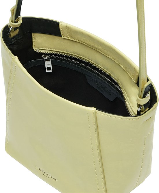 LIEBESKIND BERLIN Sac à épaule Sac à épaule bandoulière Chudy Paper Touch Crinkle Hobo Bag Light Mimosa Vert clair