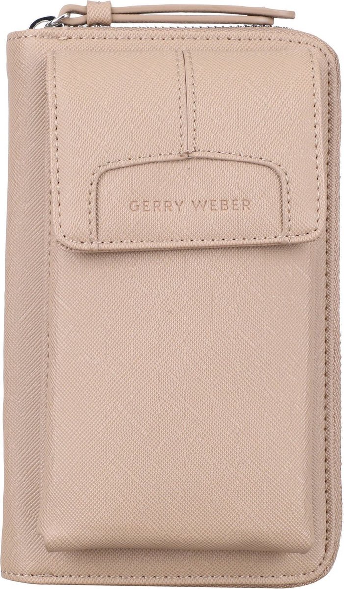 GERRY WEBER Telefoontasje Colourpatch Phonecase LVZ Nature Lichtbruin