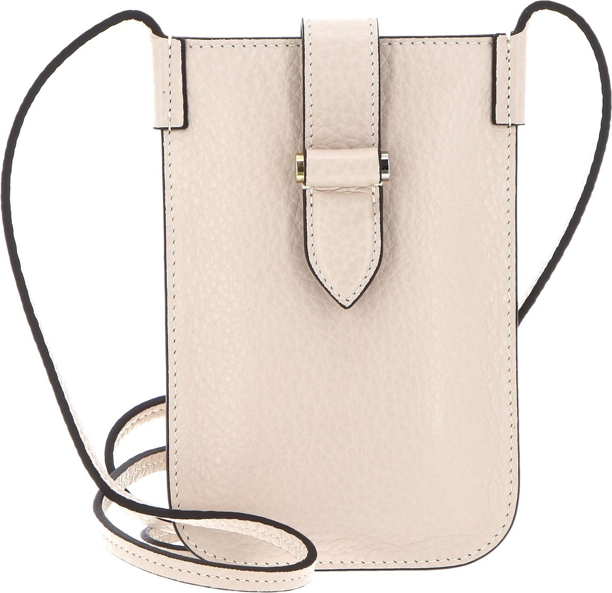 DECADENT Leren Telefoontasje Fiona Mobile Bag Oat Beige