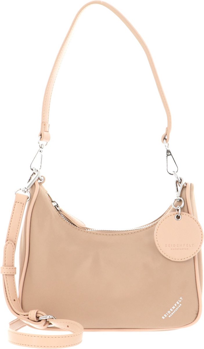 SEIDENFELT MANUFAKTUR Schoudertas Handtas Posio Crossbody Bag Sand Beige